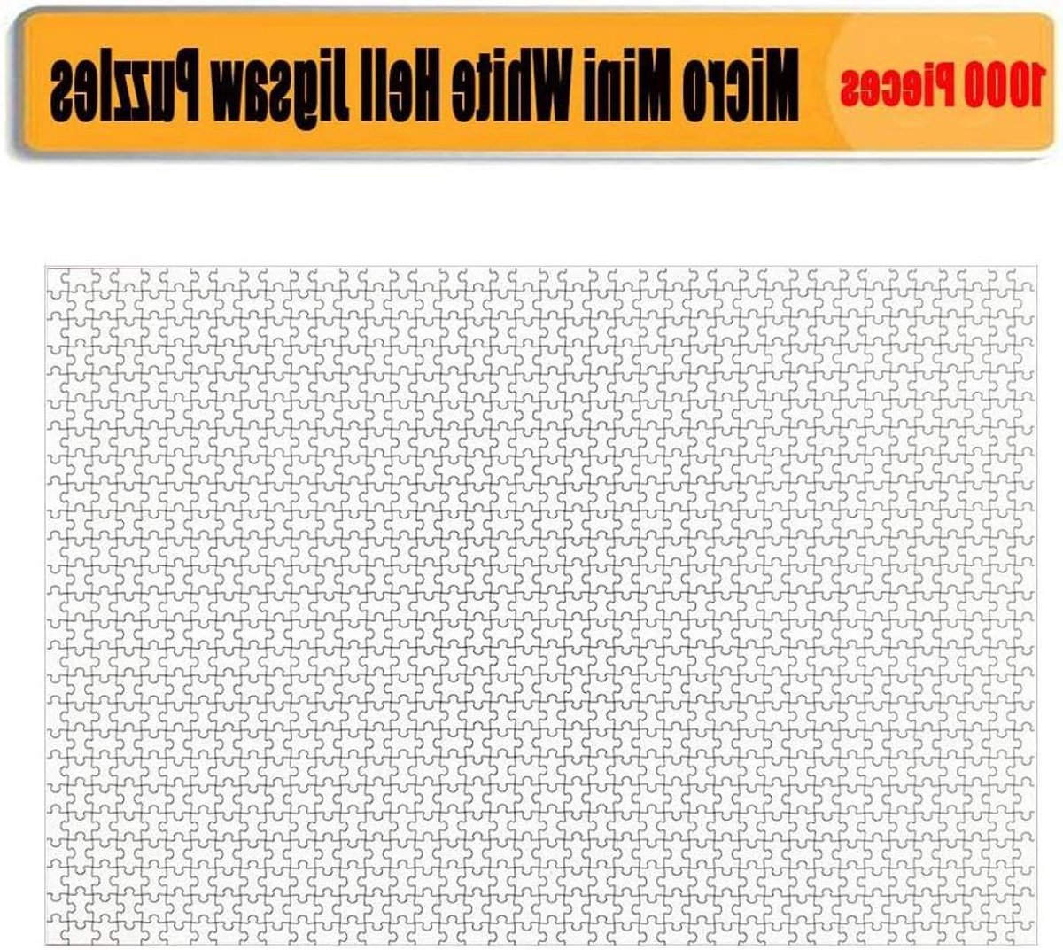 Legpuzzels 1000 stukjes - Volwassen Puzzel - Ontspanning en Hersentraining - Unieke stukjes met code - 38 x 25 cm