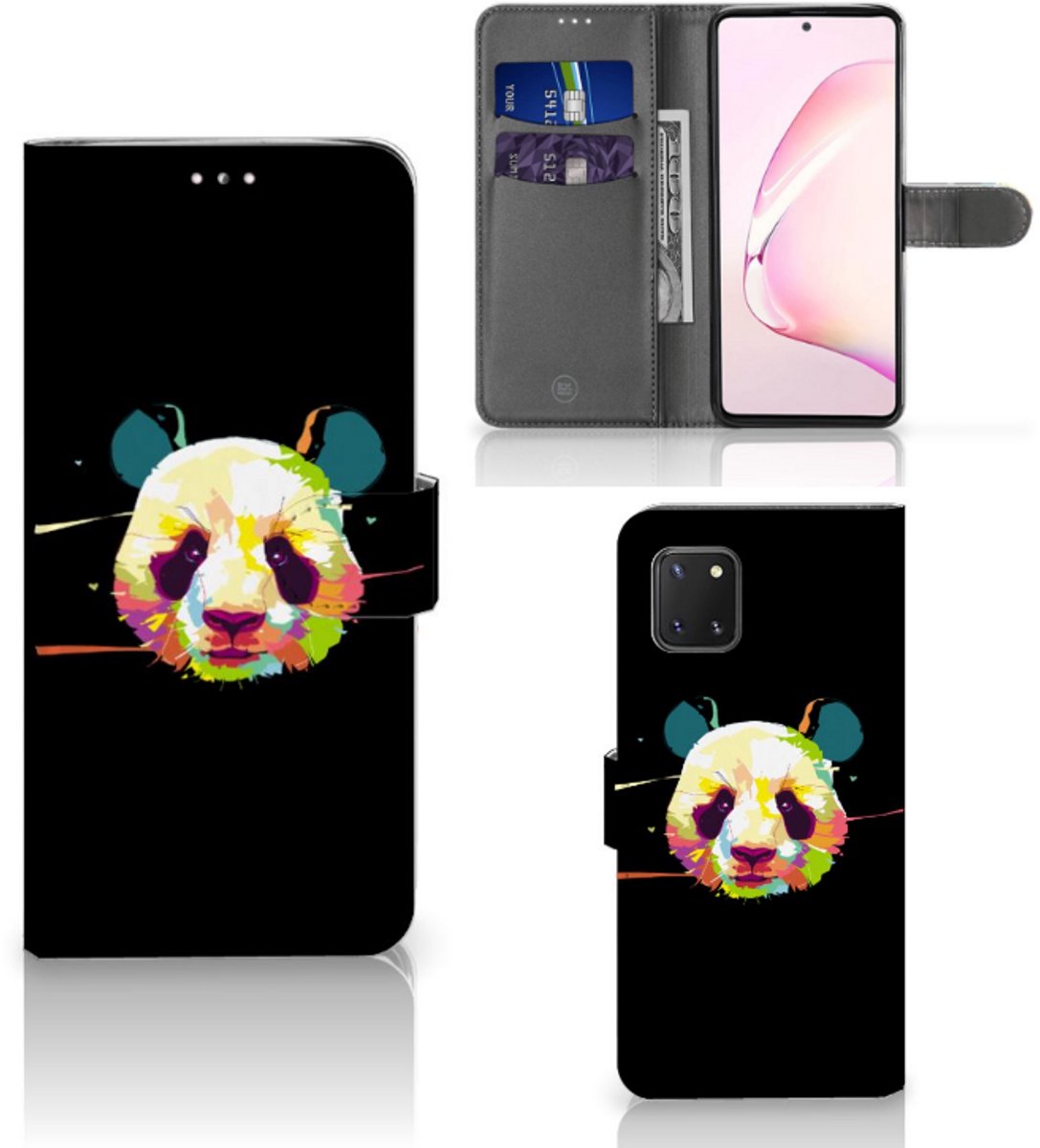 Samsung Note 10 Lite Leuk Hoesje Panda Color