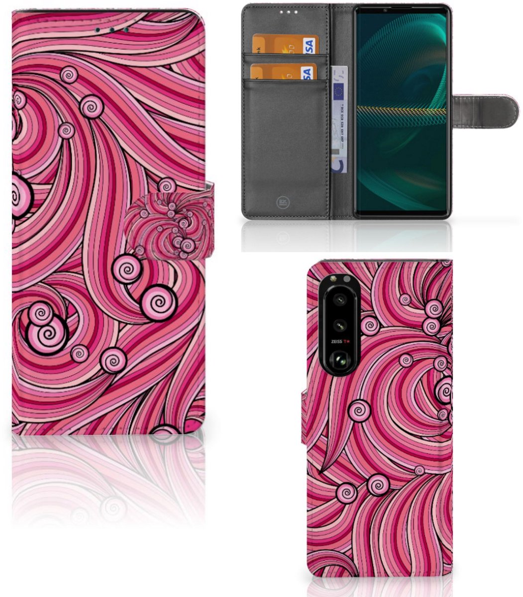 Sony Xperia 5III Hoesje Swirl Pink
