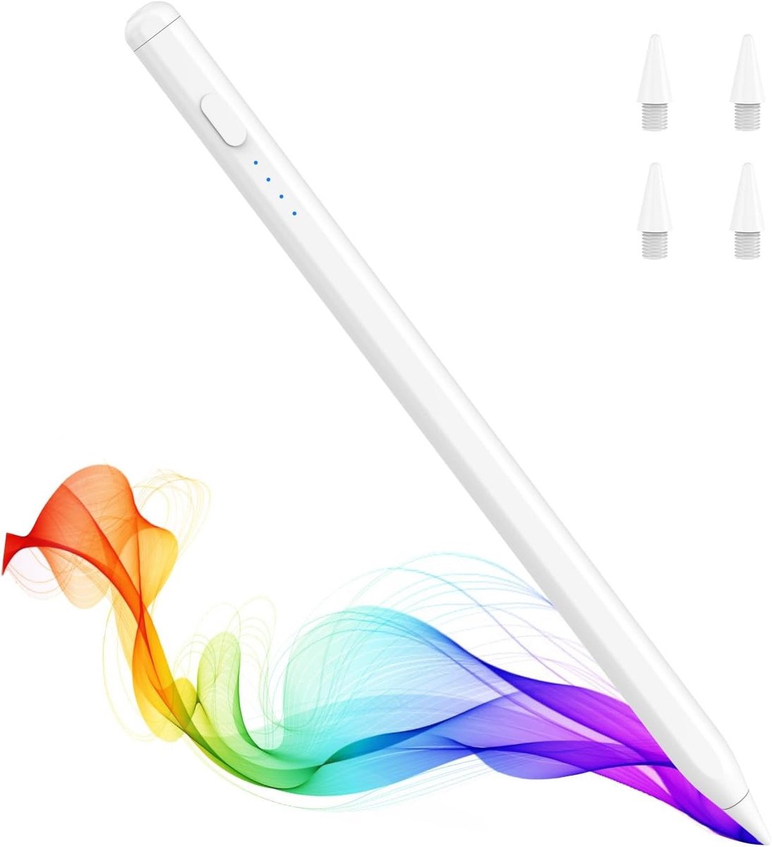 Potlood voor iPad 11e en 10e generatie, styluspen voor Apple iPad 2018-2025, Mini en Air modellen, precisie en gebruiksgemak
