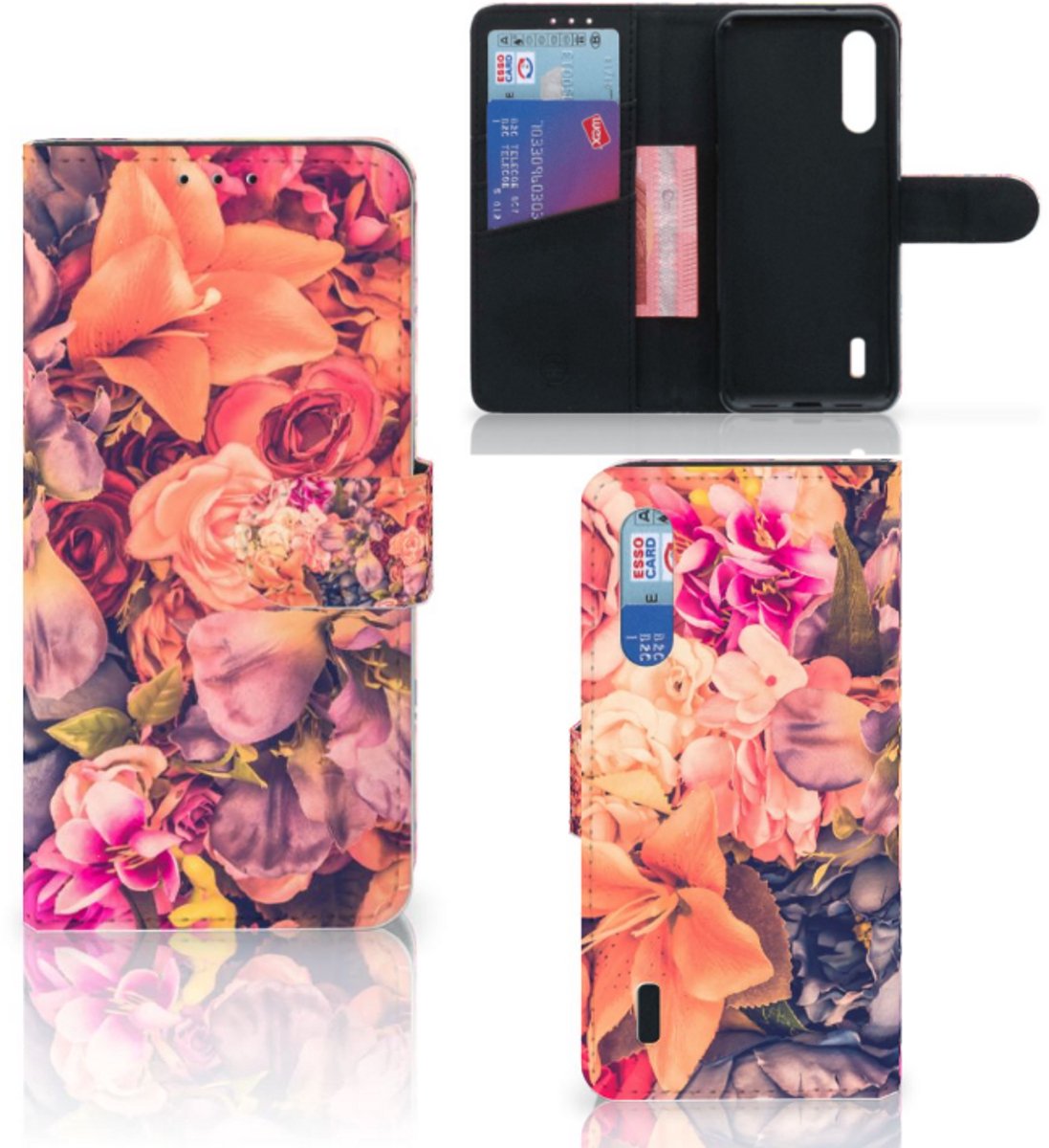 Xiaomi Mi 9 Lite Hoesje Bosje Bloemen