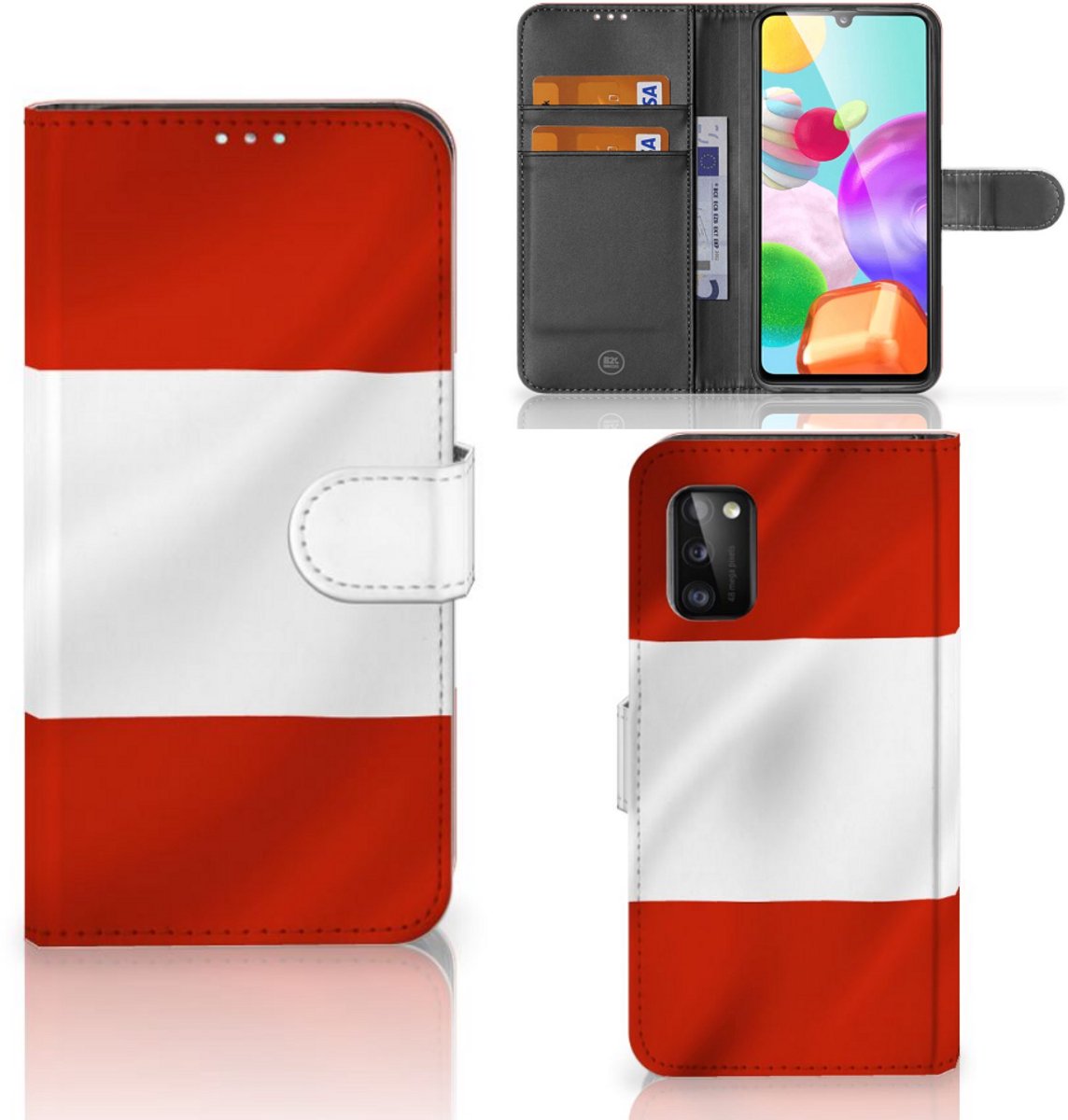 Samsung Galaxy A41 Bookstyle Case Oostenrijk