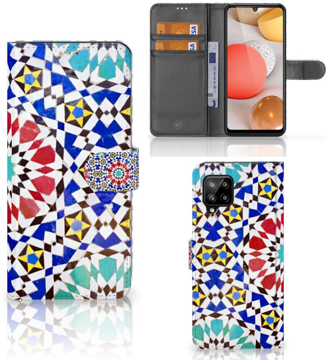 Samsung Galaxy A42 5G Bookcase Mozaïek