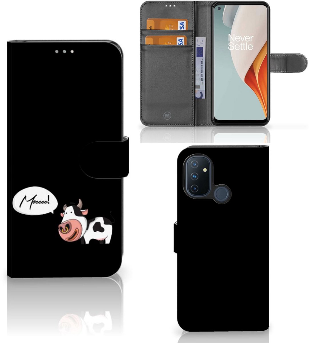 OnePlus Nord N100 Leuk Hoesje Cow