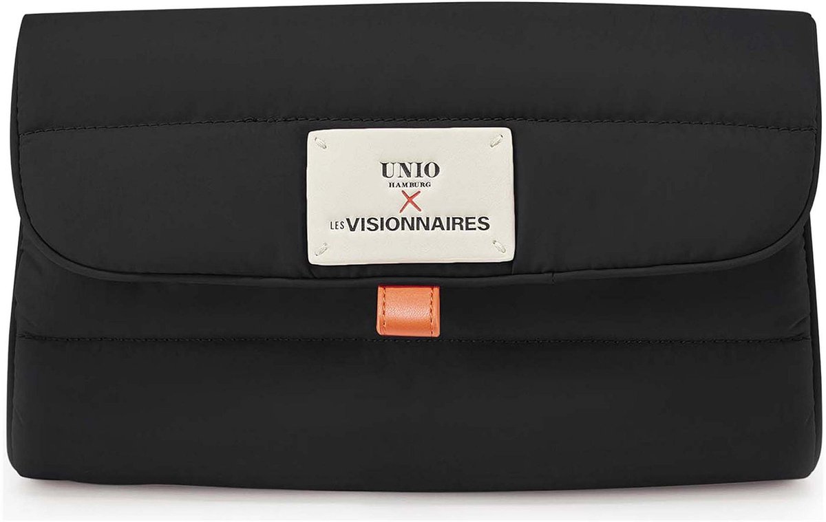 LES VISIONNAIRES Unio Toilettas 41 cm - 12 L - Klittenbandsluiting - black