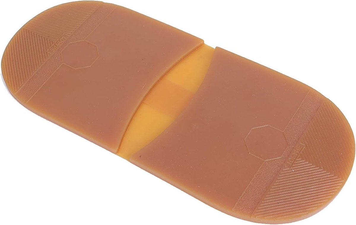 Rubberen Zolen - Zool Reparatie - Schoenen Repareren - Natuurlijk Rubber - Kort - Geel