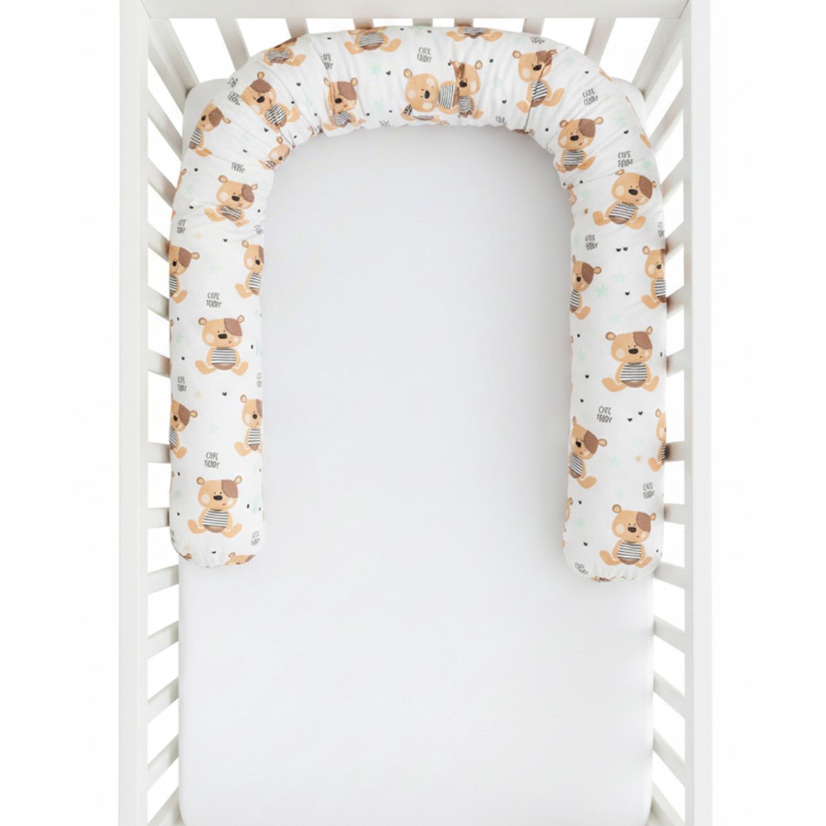 BabyUniverse - Bedbeschermer - 200cm - Minky - Beer