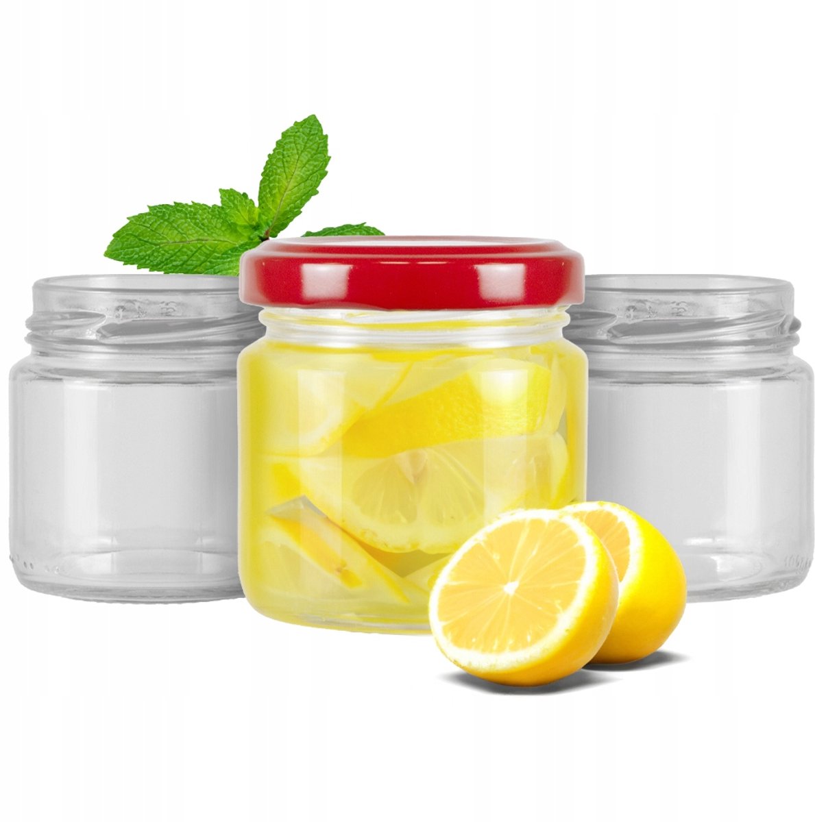 Bimberek - Voorraadpot - 100ml - Glazen Pot - Metaal Deksel