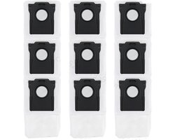 9 stuks Stofzak van de stofzuiger voor Dreame X30 Ultra- Mova E30 Ultra - L10s Ultra Gen 2 - L10s Pro HU