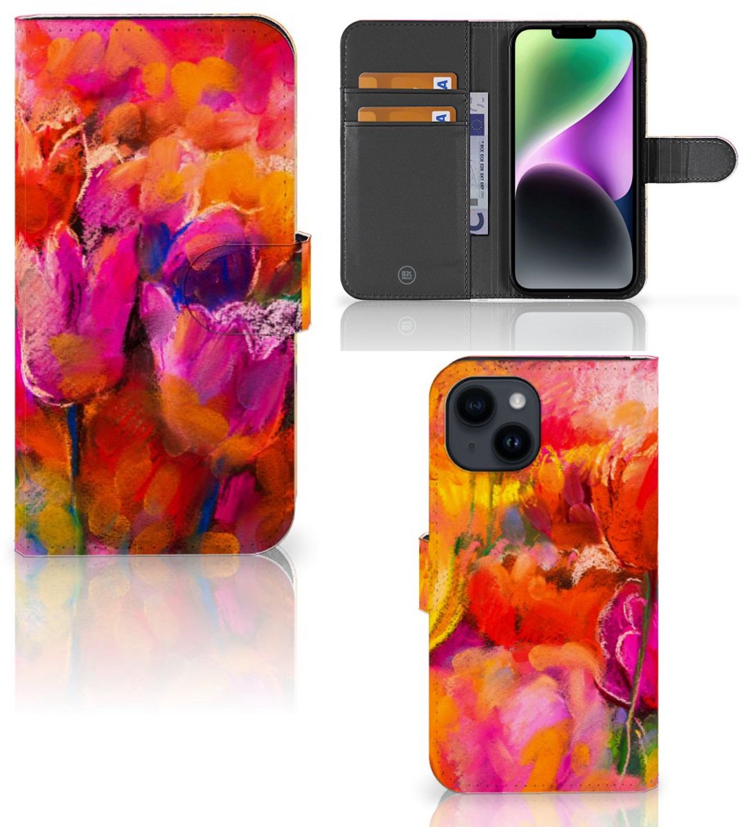 Hoesje iPhone 15 Tulips
