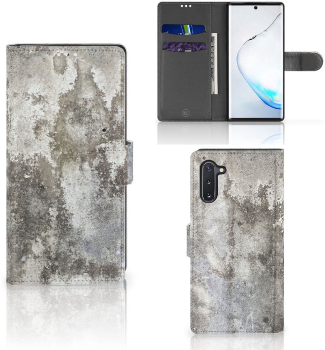 Samsung Galaxy Note 10 Bookcase Beton Print