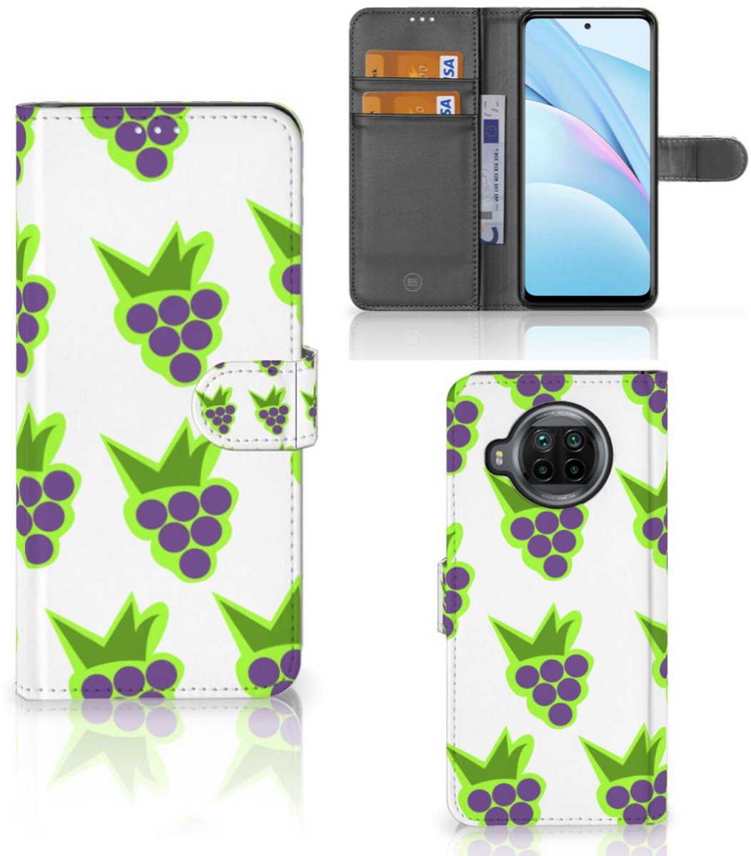 Xiaomi Mi 10T Lite Book Cover Druiven