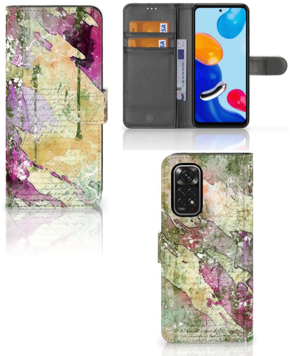 Hoesje Xiaomi Redmi Note 11/11S Letter Painting