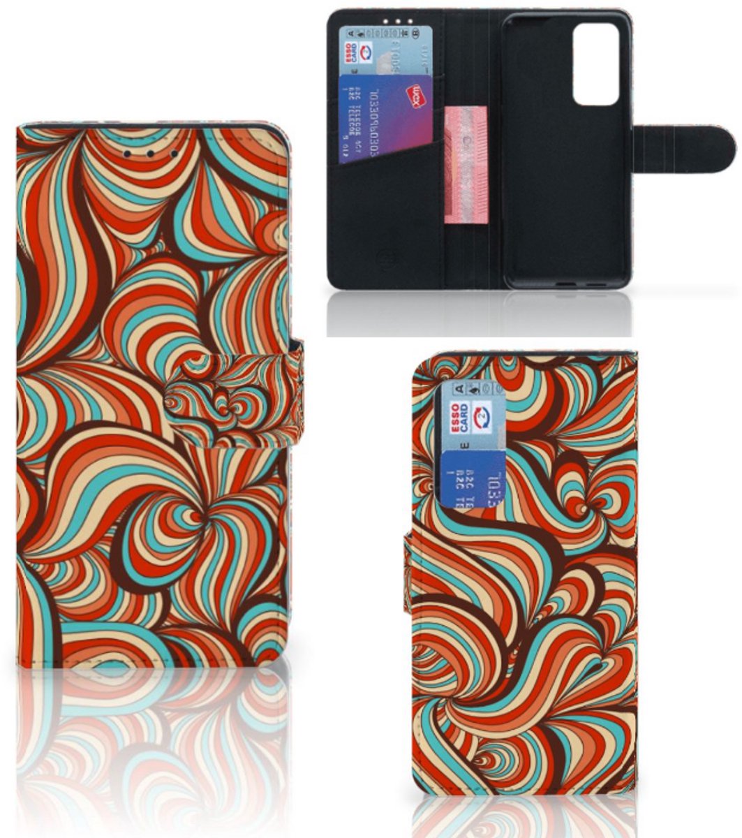Huawei P40 Hoesje Retro