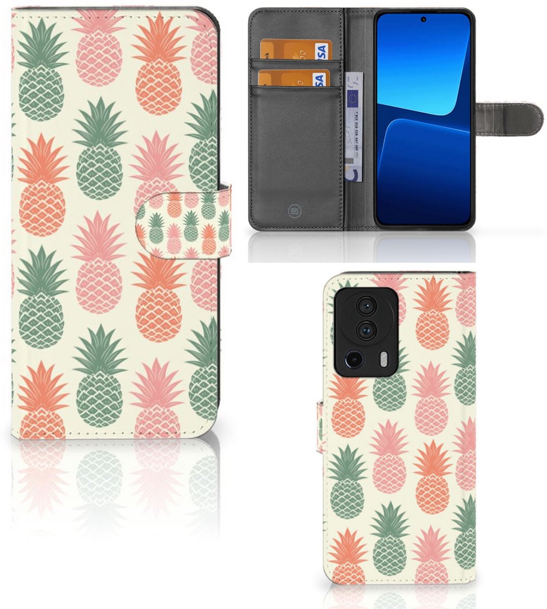 Xiaomi 13 Lite Book Cover Ananas