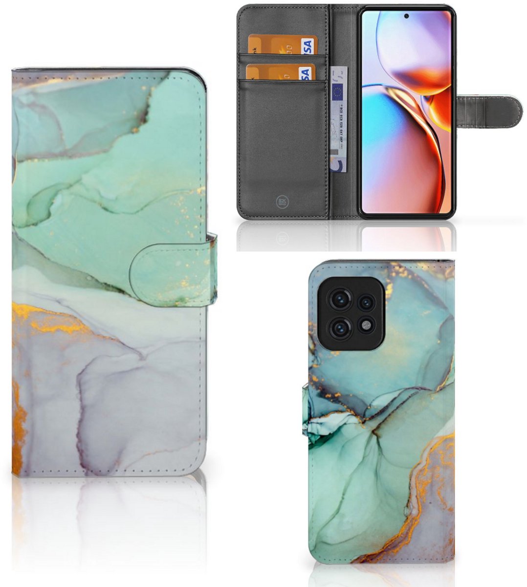 Hoesje voor Motorola Edge 40 Pro Watercolor Mix
