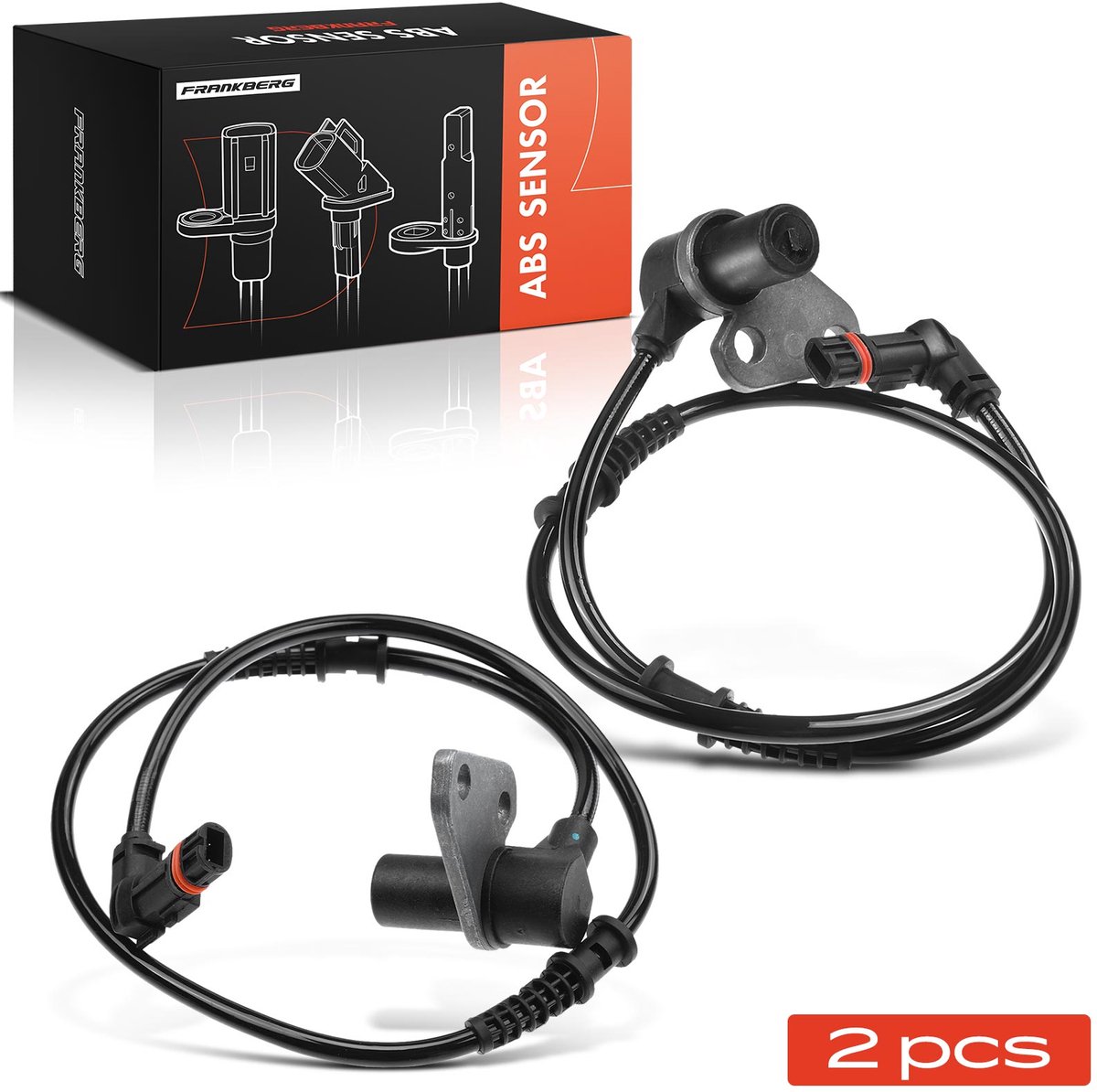 Frankberg 2x ABS Sensor Vooras voor Mercedes-Benz W210 S210