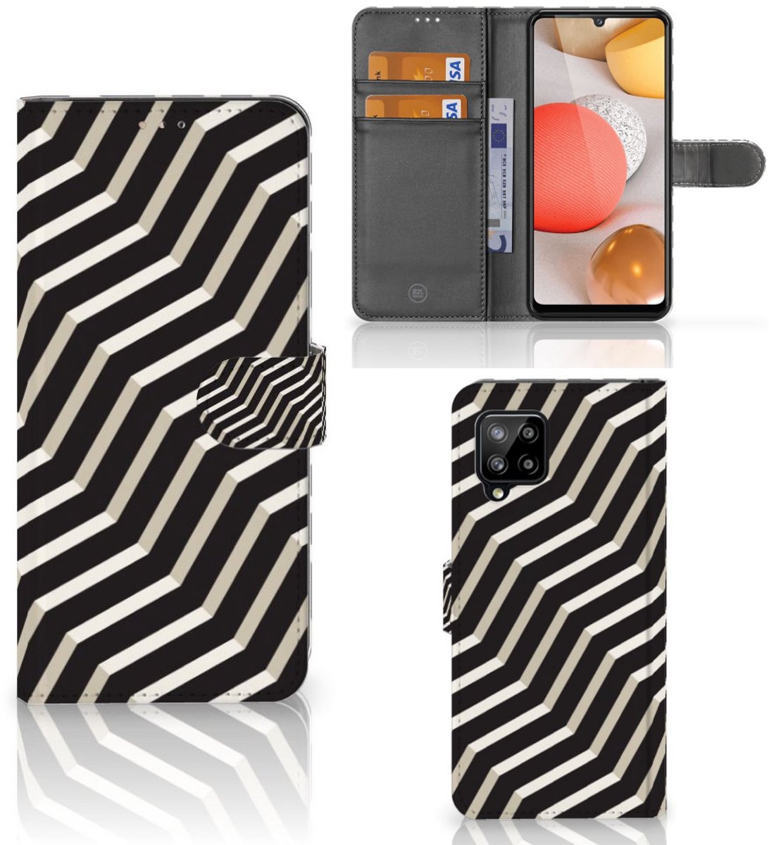 Samsung Galaxy A42 5G Book Case Illusion