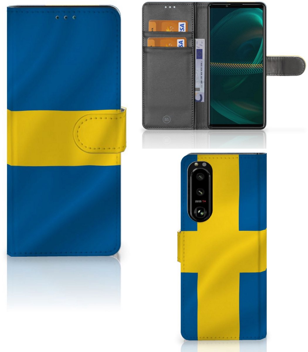 Sony Xperia 5III Bookstyle Case Zweden