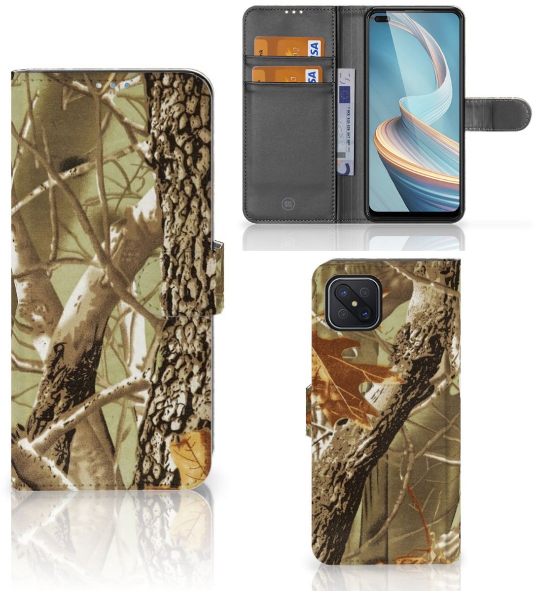 OPPO Reno4 Z Hoesje Wildernis