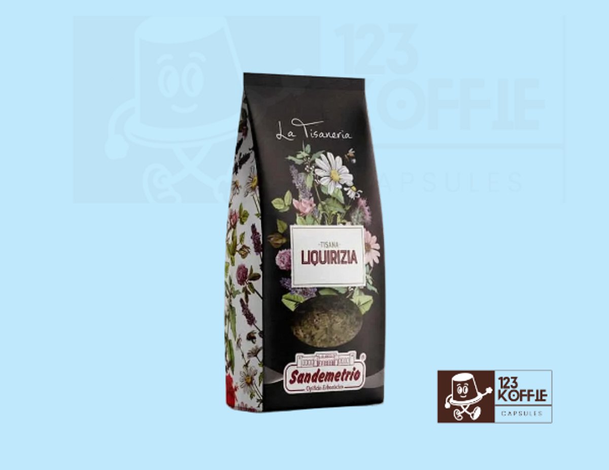 Sandemetrio Tisana Liquirizia – 100 g Losse Kruidenthee met Zoethout