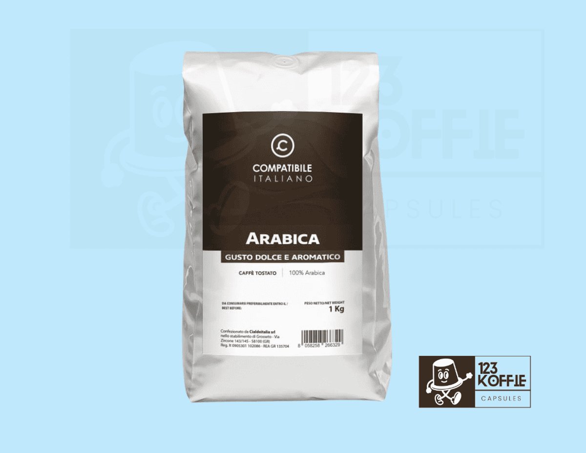 Compatibile Italiano 100% Arabica Italiaanse Espresso Blend – Zoet, Aromatisch & Fluweelzacht
