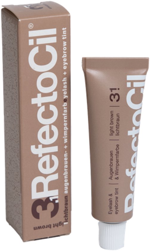 RefectoCil - Wenkbrauw en Wimperverf - 3.1 light brown - 15ml