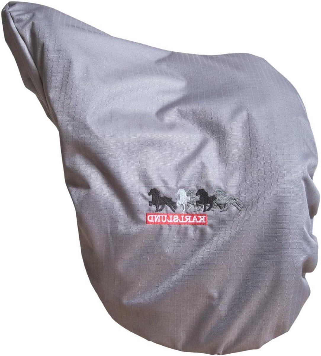 Zadelhoes - Zadelcover Paard - Paardrijden Beschermen - Waterdicht Nylon - 38 x 28 x 6 cm - Grijs