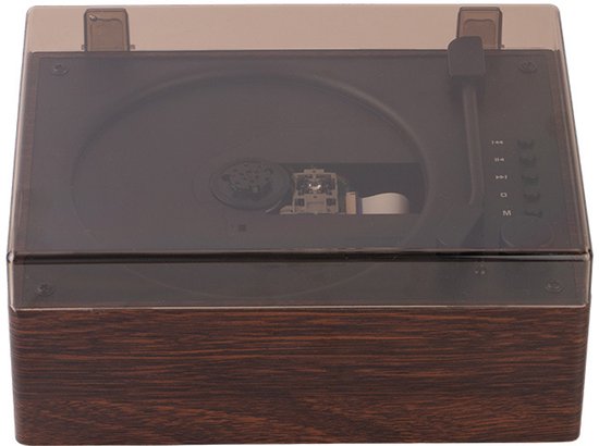 Bluetooth-luidspreker, draagbare oplaadbare cd-speler, cd-speler met meerdere aansluitingen, afstandsbediening, knopbediening, draadloze en bedrade verbinding. van Merkloos — afbeelding 3