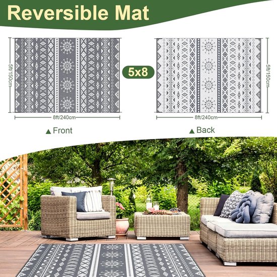 Tuintapijt - Buitentapijt - Buitenkleed - Outdoor — afbeelding 2