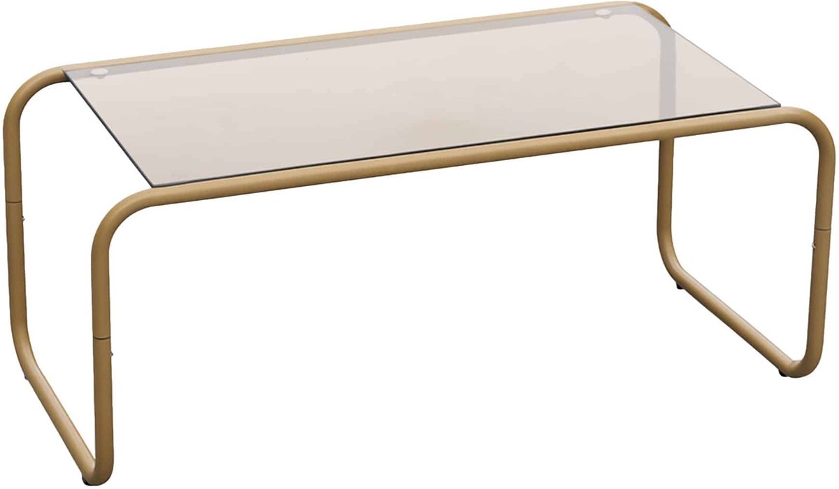 Leitmotiv Salontafel Ventana - Mokka - 80x40x36cm - Modern