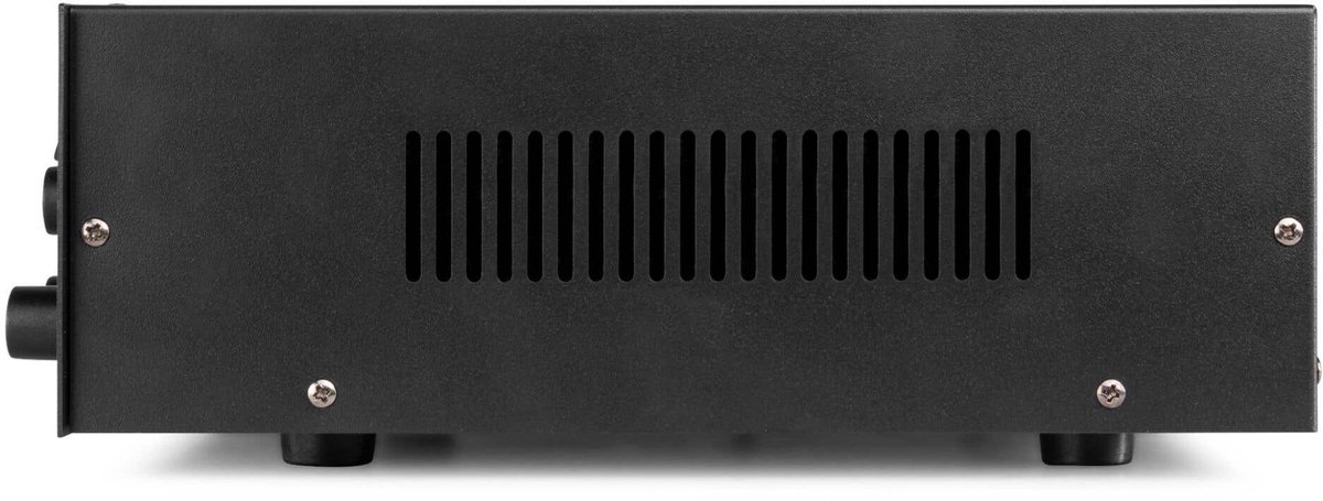 Power Dynamics set van 4 buiten speakers en 2-zone 100V versterker met Bluetooth - Zwart thumbnail 2