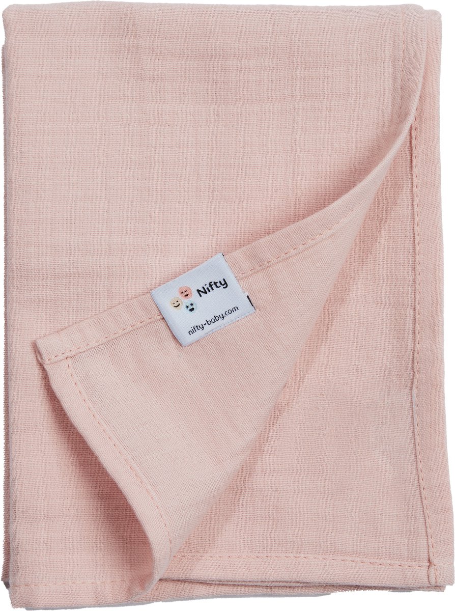 Nifty Hydrofiele Doek - 70x70 cm - Blush
