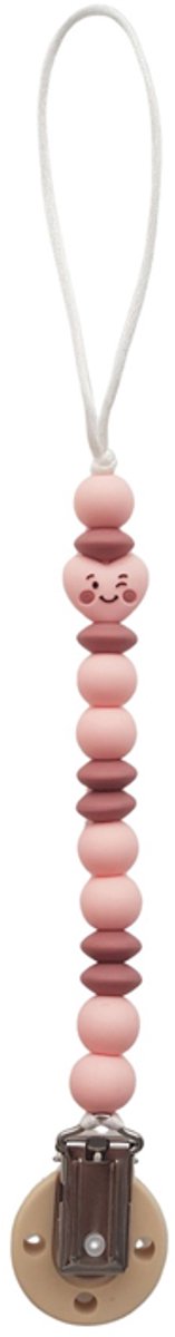 Chewies & More Speenkoord - Chewie Clip Sweet Heart - Pink