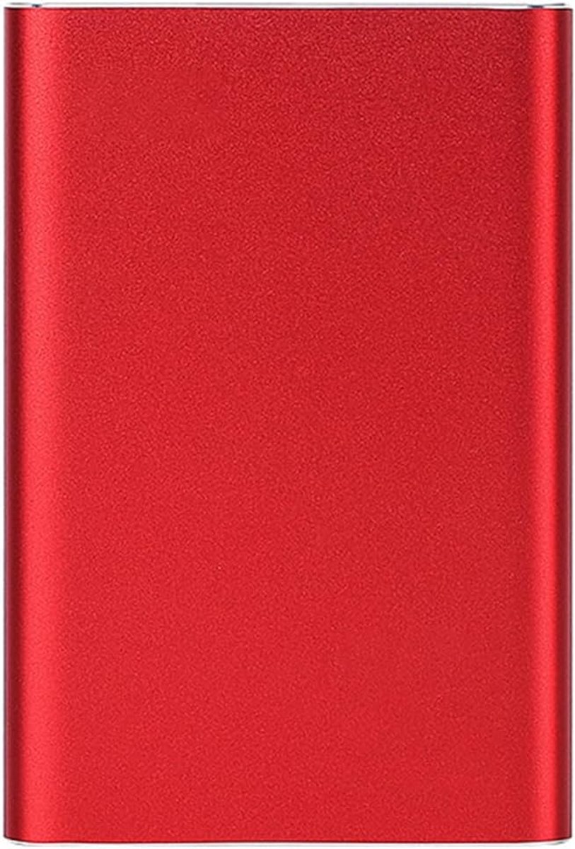 Externe Harde Schijf - Mobiele Opslag - Data Back-up - Snelle USB 3.0 - 25 Inch - Rood