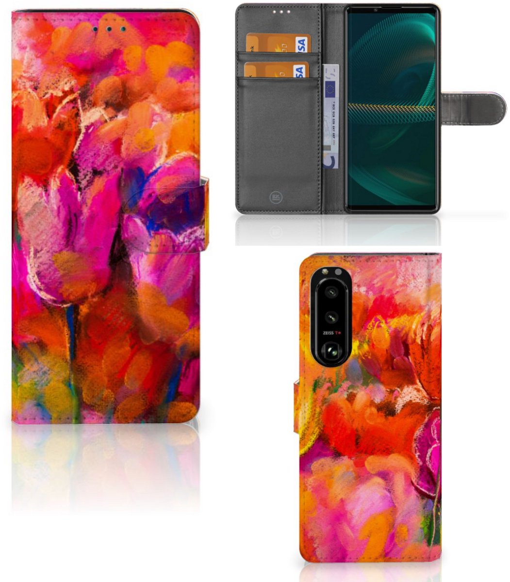 Hoesje Sony Xperia 5III Tulips