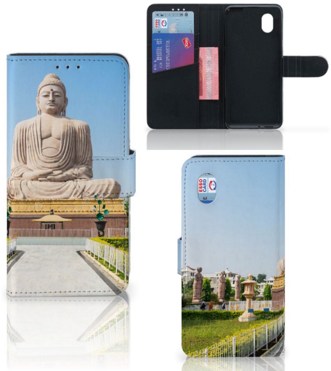 Alcatel 1B (2020) Flip Cover Boeddha