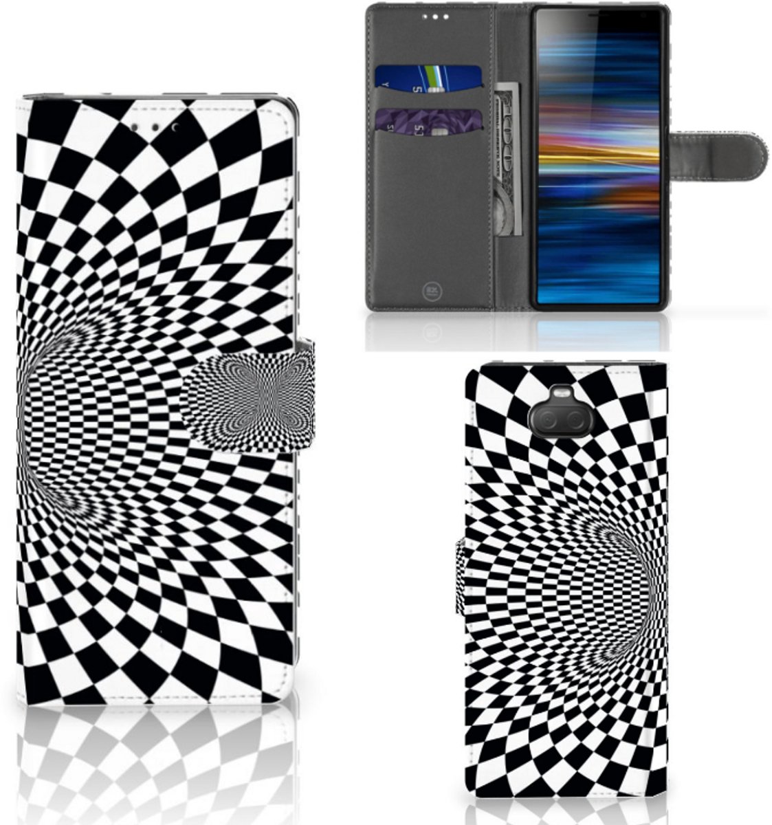 Sony Xperia 10 Book Case Illusie