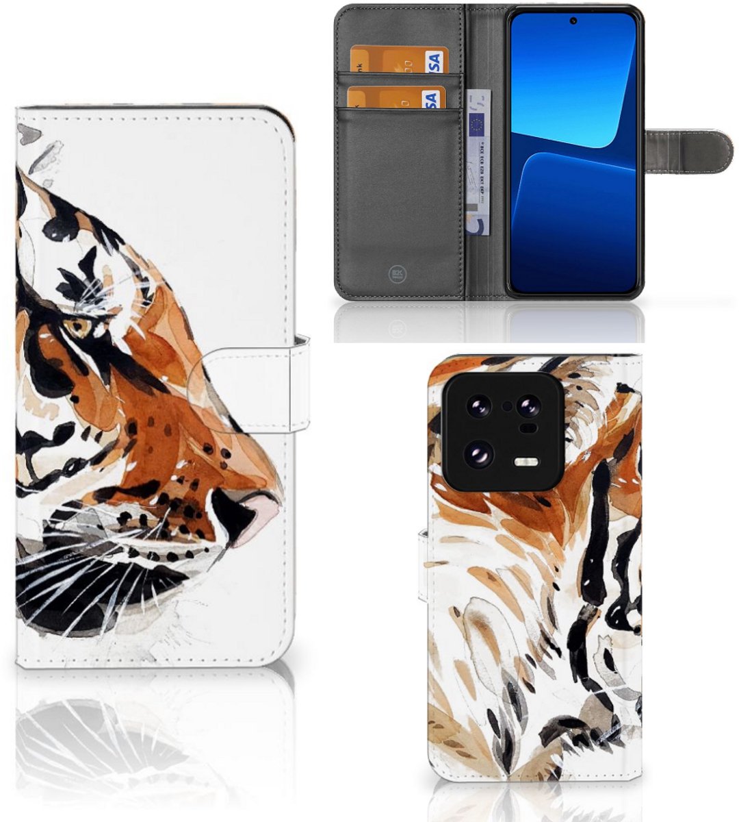 Hoesje Xiaomi 13 Pro Watercolor Tiger