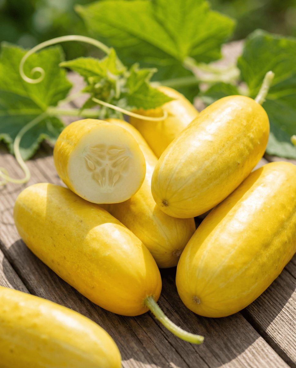 Komkommer Gele Tros Zaden Biologisch Cucumis Sativus Eenjarig
