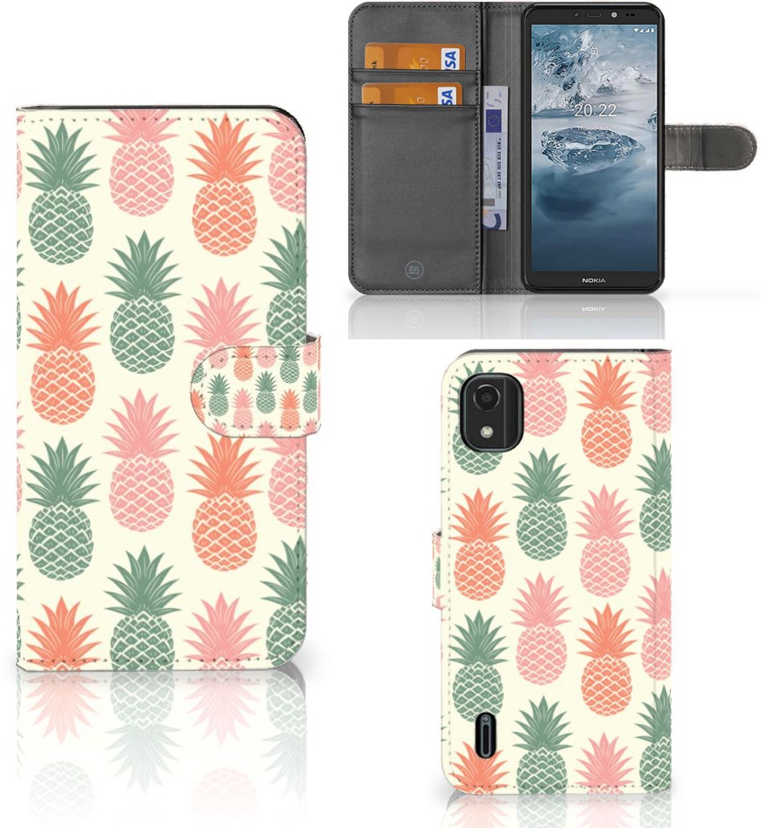 Nokia C2 2nd Edition Book Cover Ananas