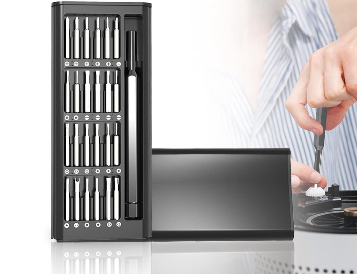 Cosensi - Precision Mechanic Screwdriver Set - 25-in-1 - Ergonomisch ontwerp - Magnetisch - Perfect voor reparaties - Geschikt voor horloges, brill...