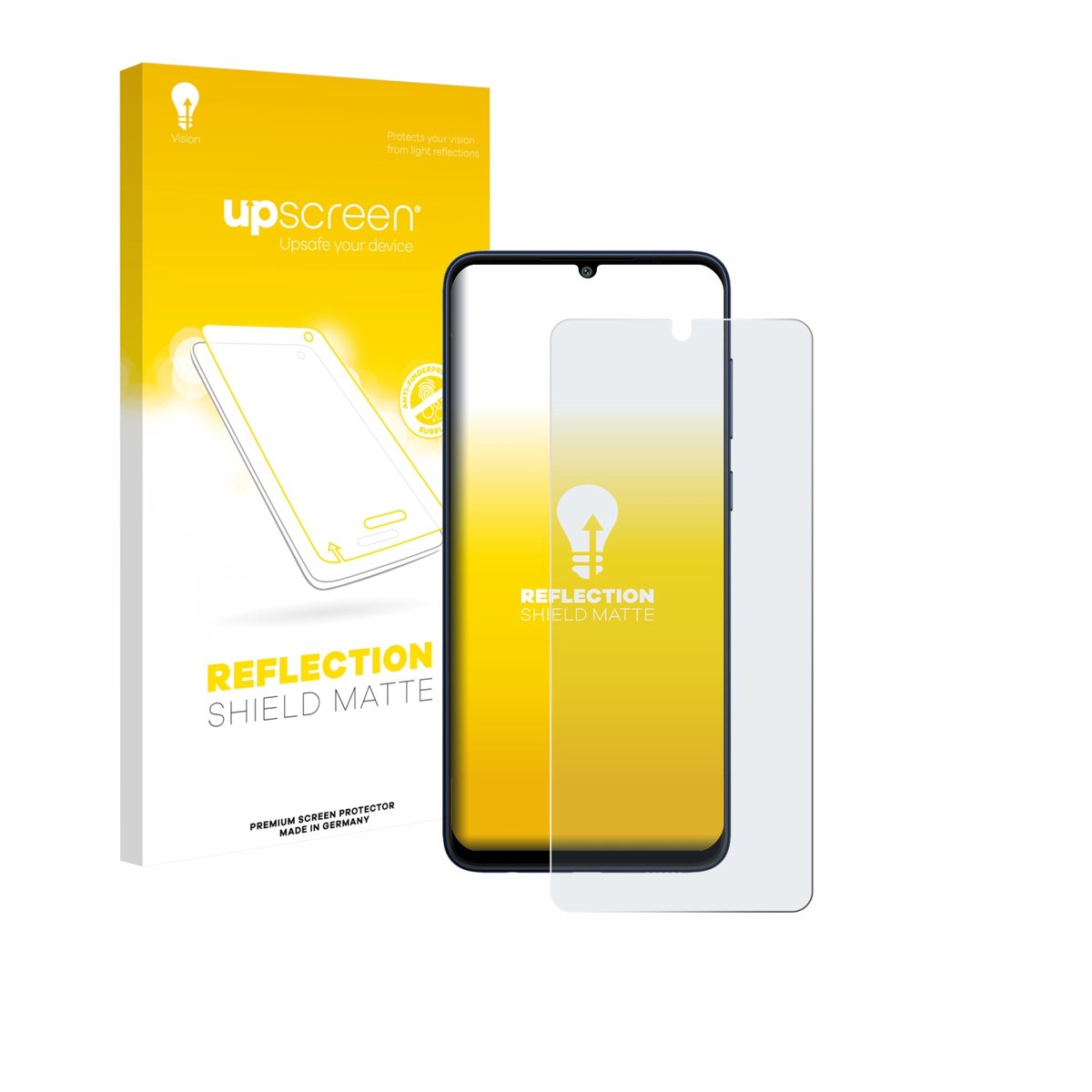 upscreen - Screenprotector voor Samsung Galaxy F05 - Folie Beschermfolie anti glare matte