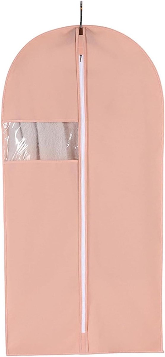 Kledinghoezen - Beschermhoezen - Kleding opbergen - Stofwerend en ademend - 3 stuks 60x100cm - Roze