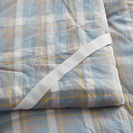 Japanse Vloermatras - Opvouwbare Futon - Gastvrij Ontvangen - Lichtgewicht en Draagbaar - 180 x 200 cm - Geruit — afbeelding 5