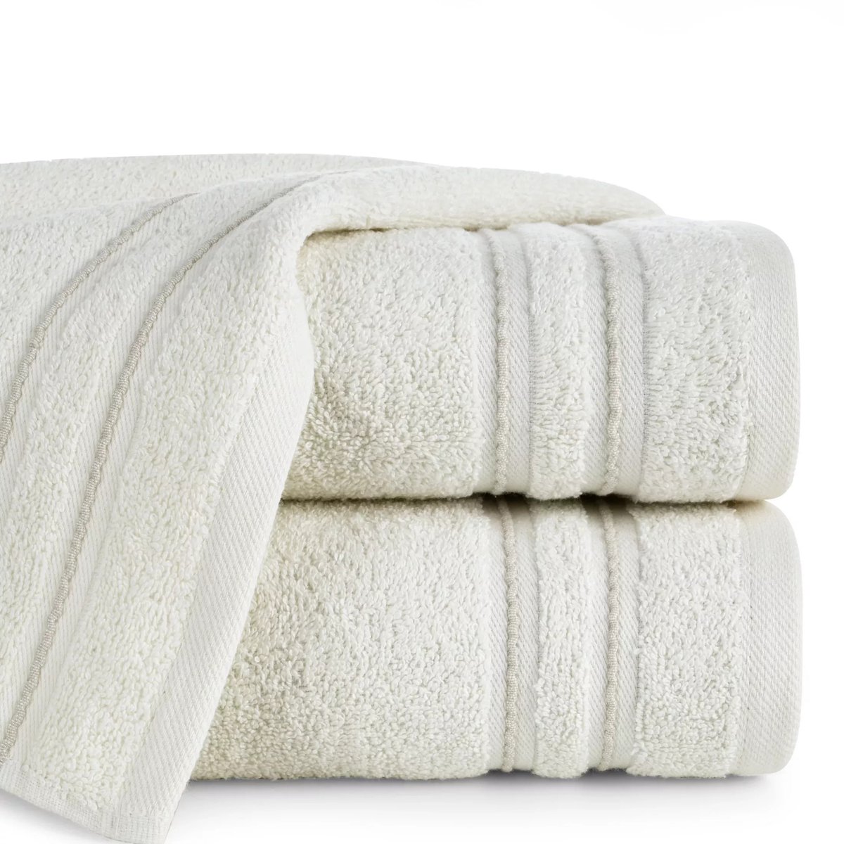 Badhanddoek Katoen Frotte Emina 50x90cm Crème 500g/m²