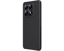 Nillkin Super Frosted Shield Hoesje Geschikt voor Xiaomi 14T Pro | Back Cover | Zwart
