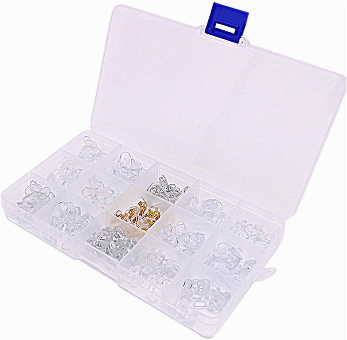 Neusbril pads - Bril kussentjes - Bril comfort - Antislip grip - 300 stuks - Transparant