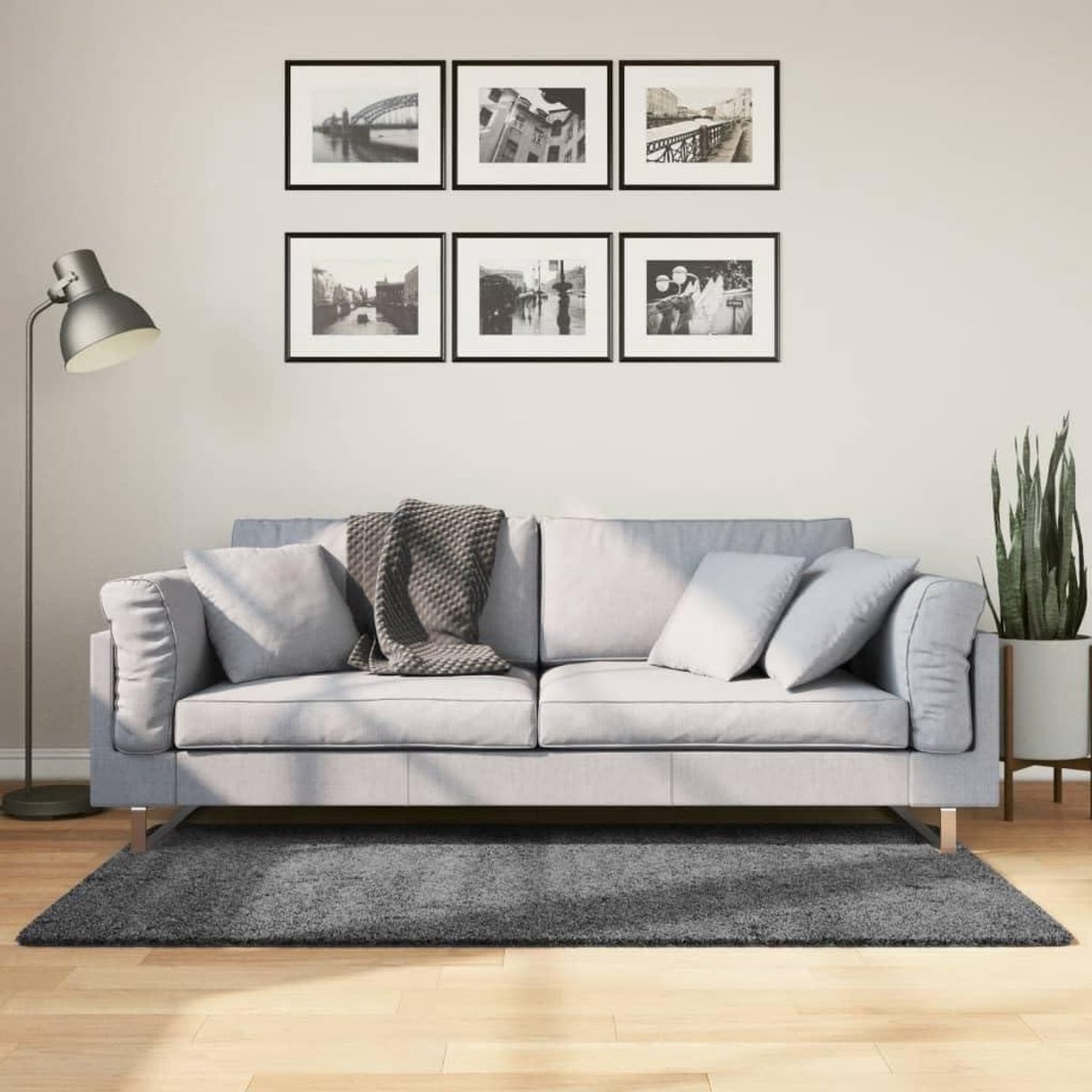 Vloerkleed - Zacht tapijt - Woonkamer decoratie - Geschikt voor vloerverwarming - 120x170 