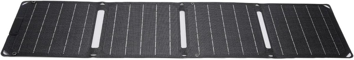 Opvouwbaar Zonnepaneel - Draagbare Lader - Outdoor Energie - Dubbele Type C - 40W Vermogen - Zwart